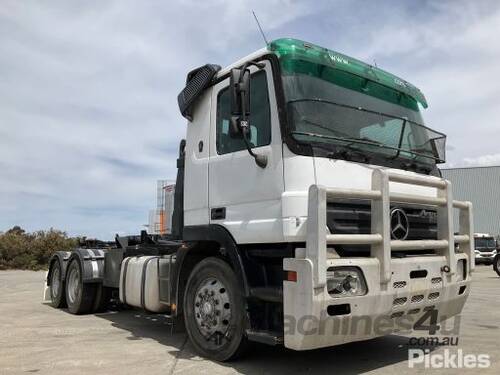 2005 Mercedes Benz Actros 2644 SK Hook Bin Truck