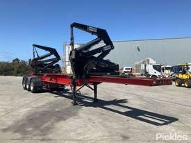 2008 Hammar Tri Axle Side Lifter Tri Axle Side Loader Trailer - picture0' - Click to enlarge