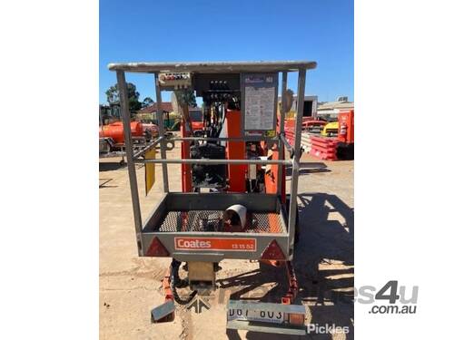 2014 Nifty 120TPE Boom Lift (Trailer Mounted)