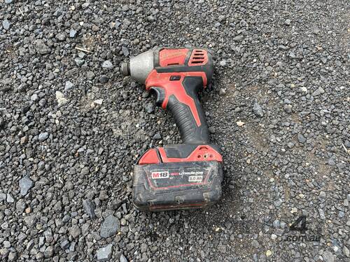 Milwaukee M18 Impact Driver & Batteries