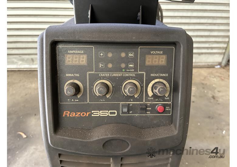 Used jasic Jasic Unimig Razorweld 350 Welder and Wire Feeder Welding