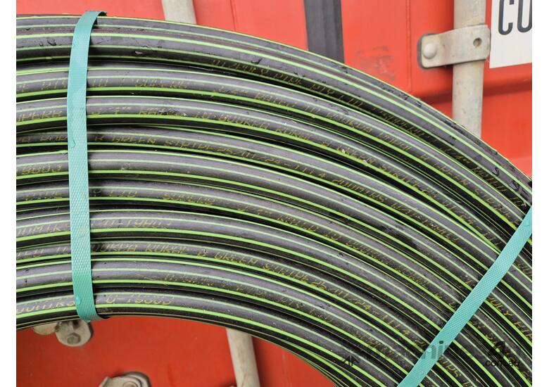Used Green Stripe Poly Pipe Irrigation Pipe in , Listed on Machines4u