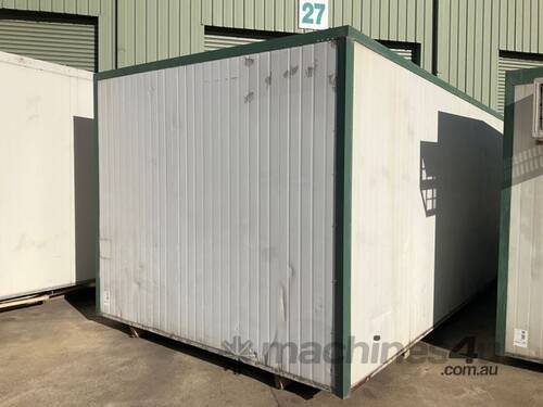 Site Office Dimensions: 6m x 3m, A/C Cavity, Power Sockets, Lighting, Security Window Various Marks 