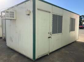 Site Office Dimensions: 6m x 3m, A/C Cavity, Power Sockets, Lighting, Security Window Various Marks  - picture1' - Click to enlarge