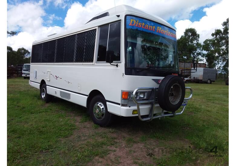 caption Hino Motorhome