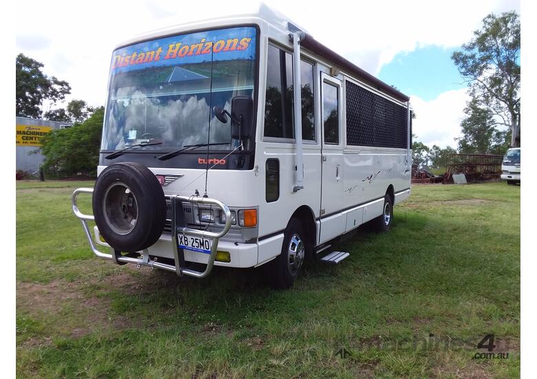 caption Hino Motorhome