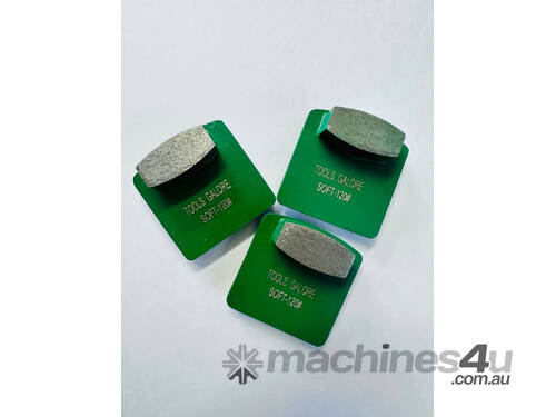Redi-Lock Concrete Grinding Shoe 120#  Fit Husquarna - 3 pack - Soft