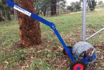 FS-4020 BARBED WIRE TROLLEY (320MM WHEELS)