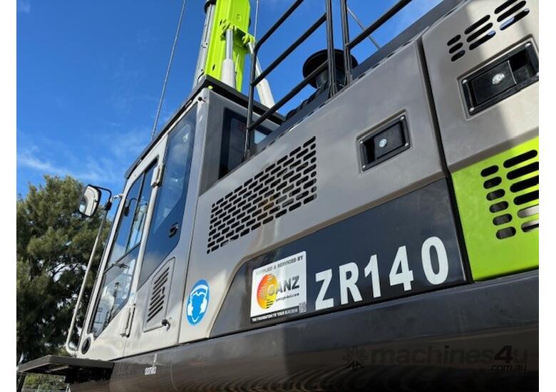 caption Zoomlion ZR140 drilling rig. Kelly and Crane Safe ready to go.