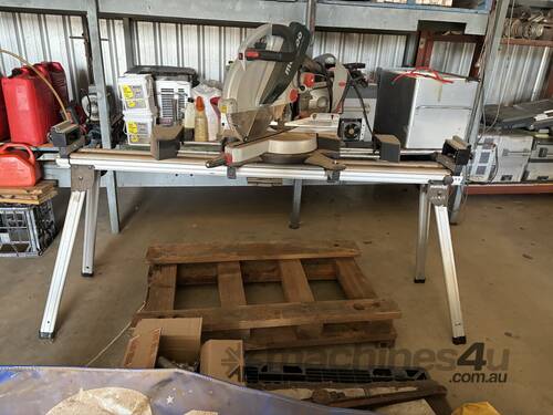 Metabo Drop Saw and Bench