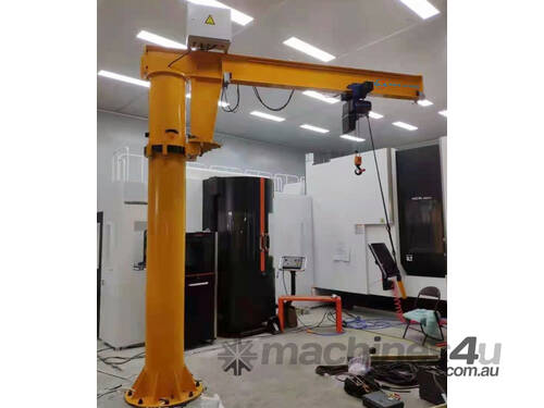 500kg Jib Crane - Freestanding Jib: Safe Lifting Australia - Manual or Motorised Slew