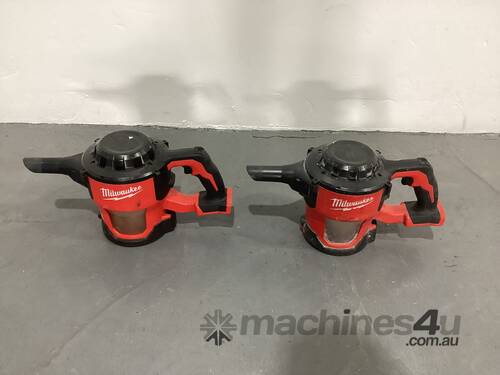 Milwaukee cordless compact vacuums