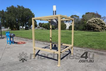 Bulk Bag Filling Frame with Stainless Feeder