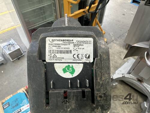 Rothenberger Romax Compact Tt Press Jaw