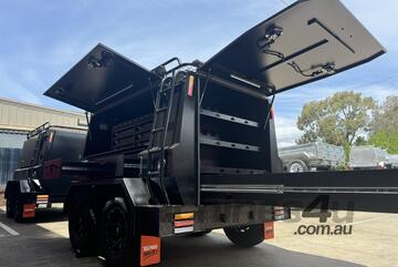 8x5 Tandem Tradie Trailer - Black 3500KG ATM Tradie Trailer BIGMAN TRAILER 2025 Model