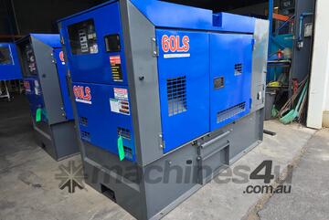 60 KVA DENYO (JAPAN ) SILENCED INDUSTRIAL DIESEL GENERATOR SET PERFECT CONDITION THROUGHOUT