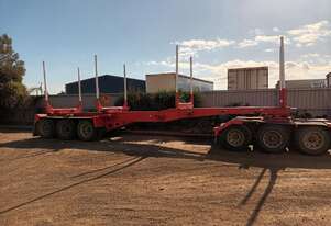2001 Plunkett Triaxle Logging Skel B Double