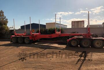 2001 Plunkett Triaxle Logging Skel B Double