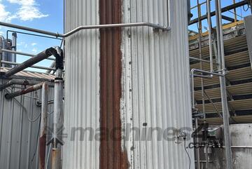 Insulated stainless steel glycol tank 15.7kl Capacity