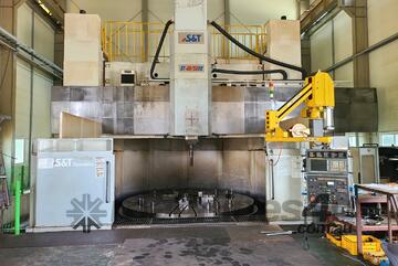 2012 S&T Korea Model ST-40/55VC Turn Mill CNC Vertical Borer