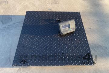 EXEQ 10 Ton Floor Scales 1m x 1m