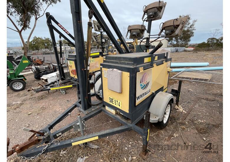 2009 Tru Blue Lighting Tower (Trailer Mounted)