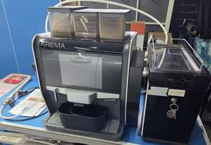 NiO AUTO COMMERCIAL MACHINE PACKAGE by de JONG DUKE NiO incl Fridge/Frother - Below1/5th NEW PRICE!