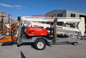 SNORKEL MHP1335 12m Trailer Mounted Cherry Picker
