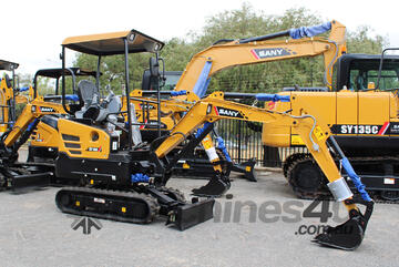 Sany SY16C Excavator Rubber Tracked 1.5T for  