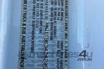 2022 Mercedes Benz Actros 2663 6x4 Prime Mover