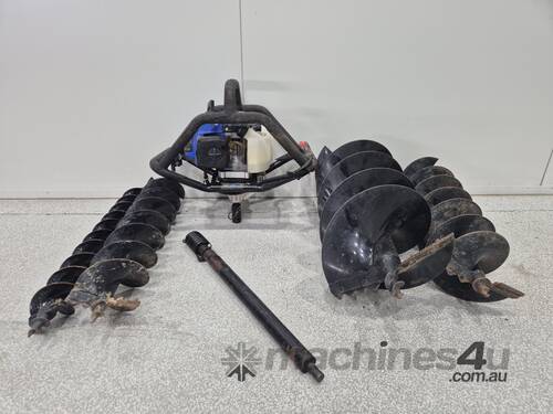 caption Post Hole Bore & Augers
