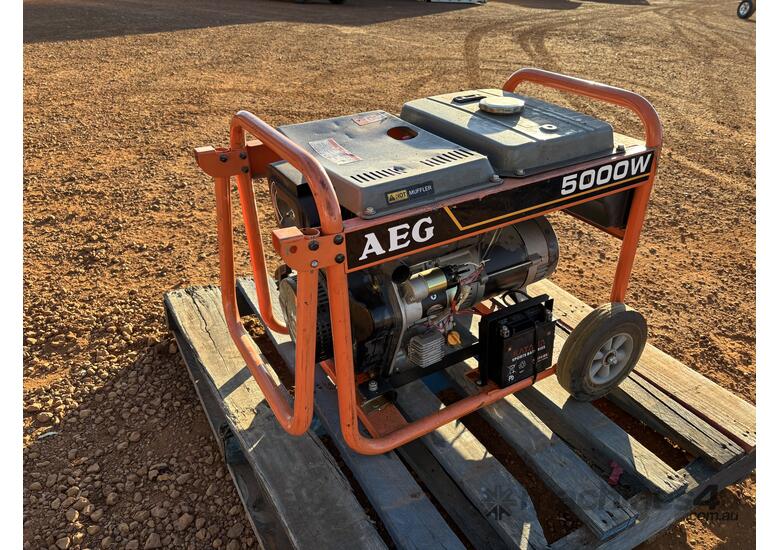 UNRESERVED 1 x AEG AGN5000DEB  Diesel Generator