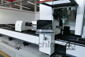 6020 3kw CNC Fiber Laser Tube Cutting Machine for Round & Square Pipes