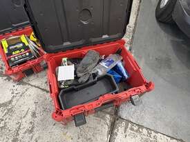 Assorted Milwaukee Tools & Packout With Contents - picture1' - Click to enlarge