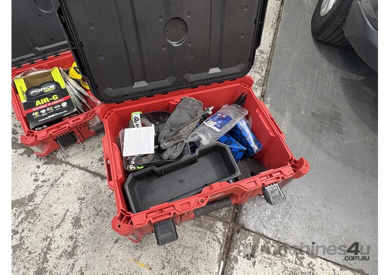 Assorted Milwaukee Tools & Packout With Contents