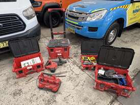 Assorted Milwaukee Tools & Packout With Contents - picture2' - Click to enlarge