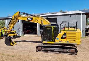 2018 Caterpillar 323 CAT 323 NG Doherty HydTilt Hitch Factory 3D System