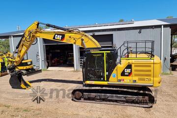 2018 Caterpillar 323 CAT 323 NG Doherty HydTilt Hitch Factory 3D System