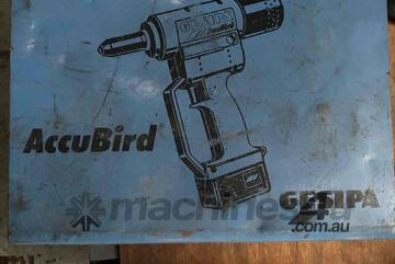   Gesipa Accubird with 2 Batteries and Case