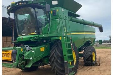 2017 JOHN DEERE S680 WITH 640D FRONT