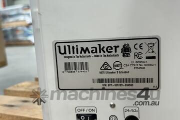 Ultimaker 9678 Ultimaker 3 Extended 3D Printer