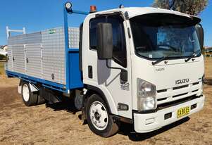 Isuzu NQR450 Medium 4x2 Traytop Service Body Truck. Ex Council.