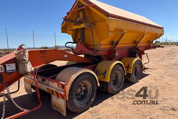 2010 General Transport Equipment Tri Axle Side Tipper Combination