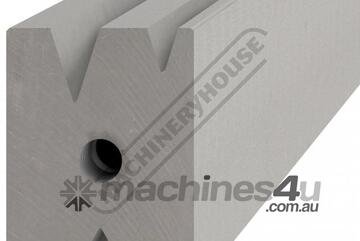 DB60-4000 60mm Die Block Pressbrake Tooling 60mm x 85mm (W x H) 4000mm Long (Suits die rail type) S