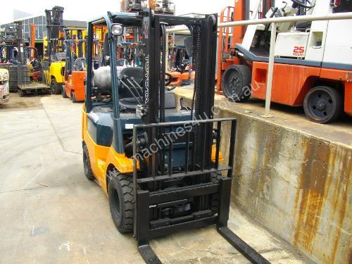 caption Toyota 1.8 tonne forklift RENT ME