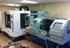 AJAX 360mm Swing Flat Bed Teach-In CNC Lathe
