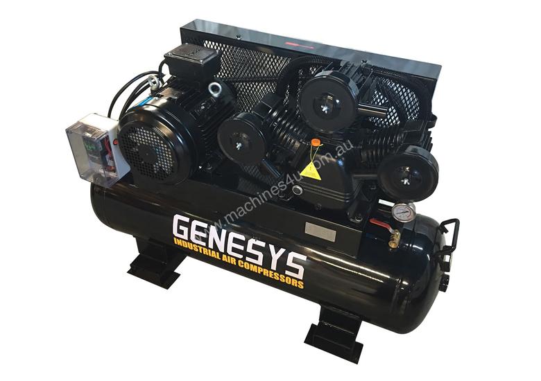 New 2019 Petrol Engine Air Compressor 42CFM 120Lt Cast Iron 2