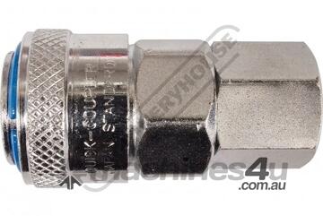 High-Flow One Touch System Air Fittings Female Coupling 1/4