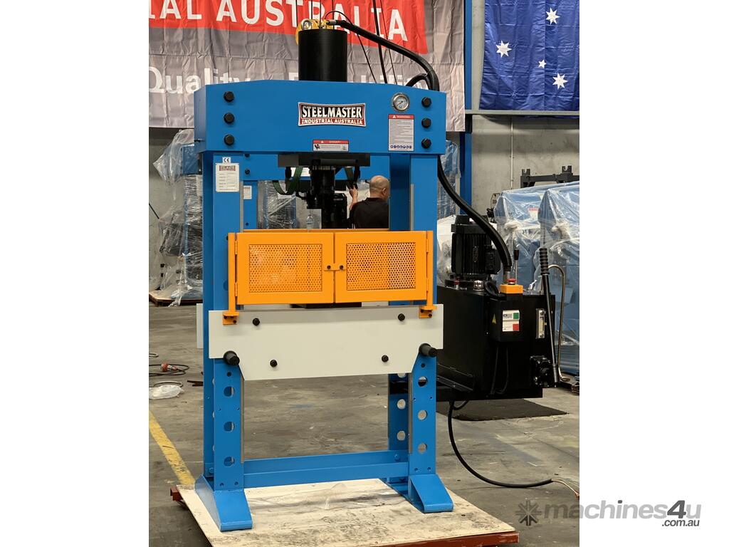 New 2024 steelmaster SM-HEPM 66 FIXED SLIDING HEAD PRESS Hydraulic ...