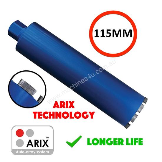 caption ARIX WET CORE BITS 214605 - 115MM
